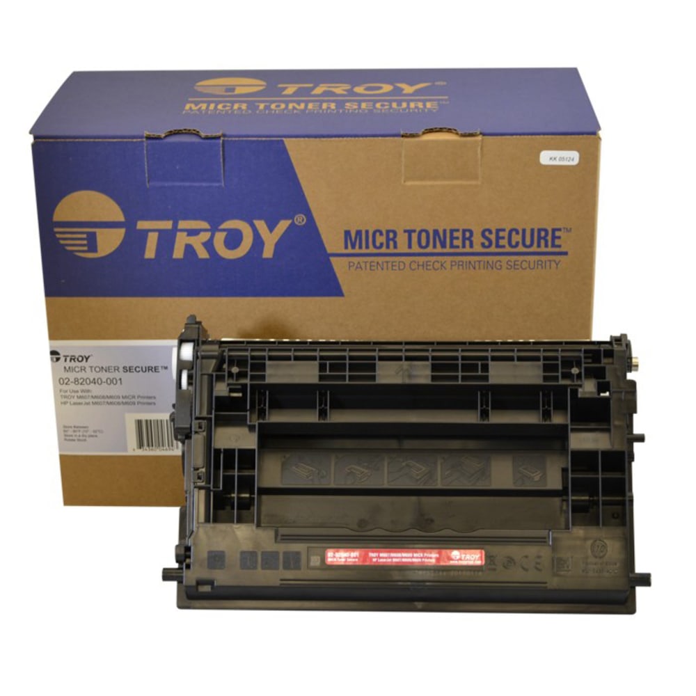 Troy Remanufactured Black Toner Cartridge Replacement For HP