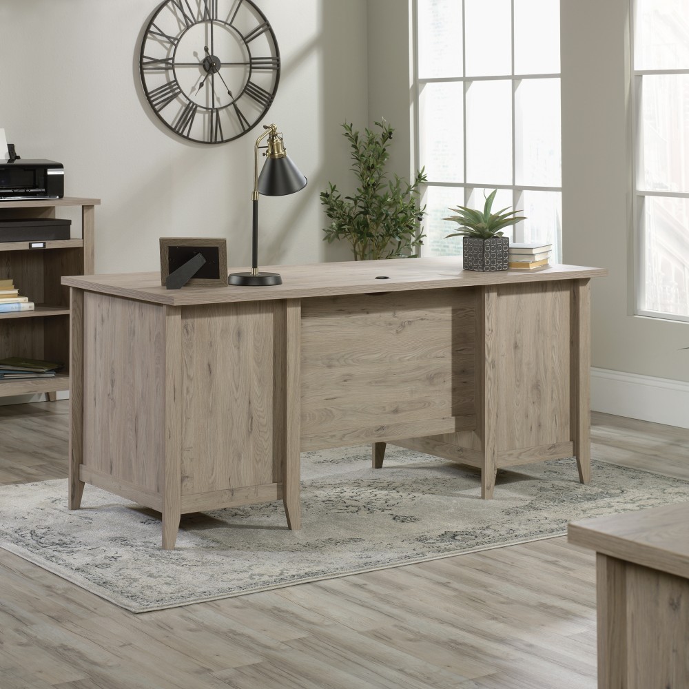 Sauder® Summit Station 66"W Executive Computer Desk, Laurel