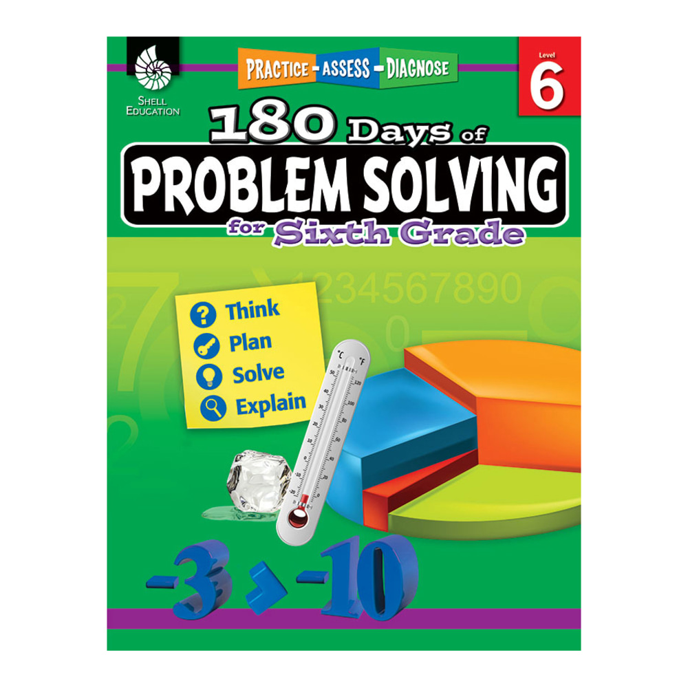 Shell Education 180 Days Of Problem Solving, Grade