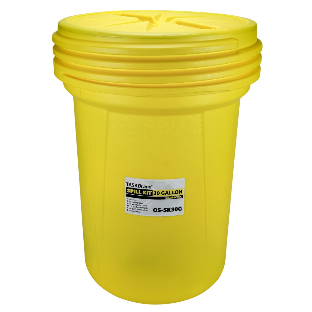 Hospeco TaskBrand® Oil Only Spill Response Kit, 30