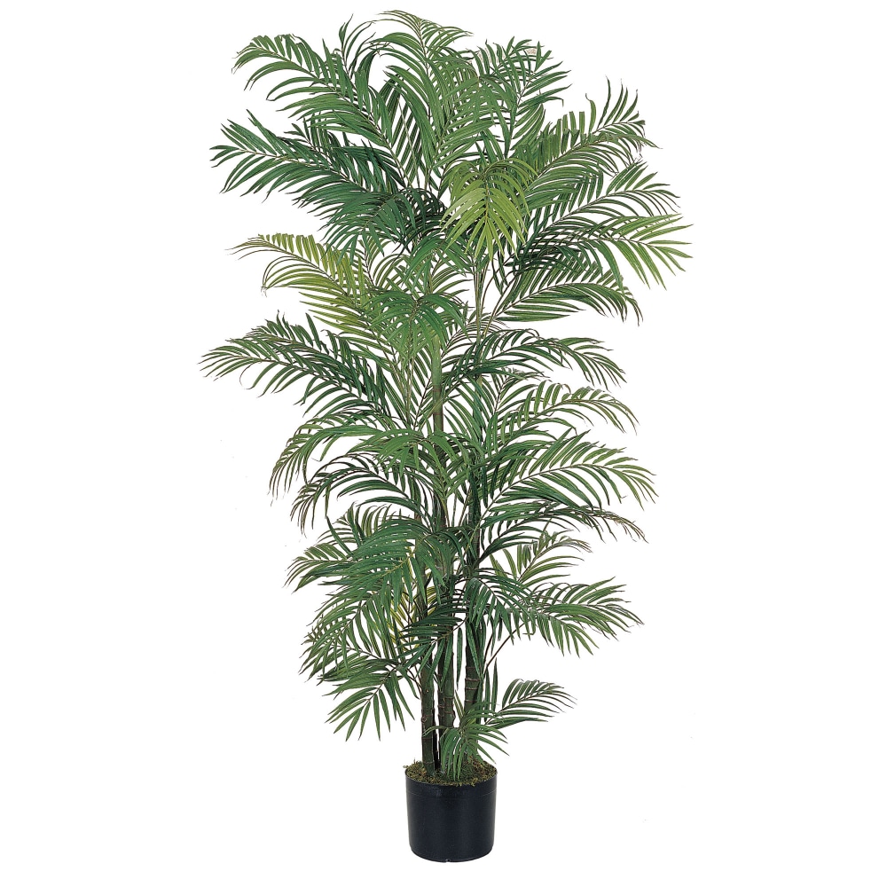 Nearly Natural 6&#x27;H Silk Areca Palm Tree With