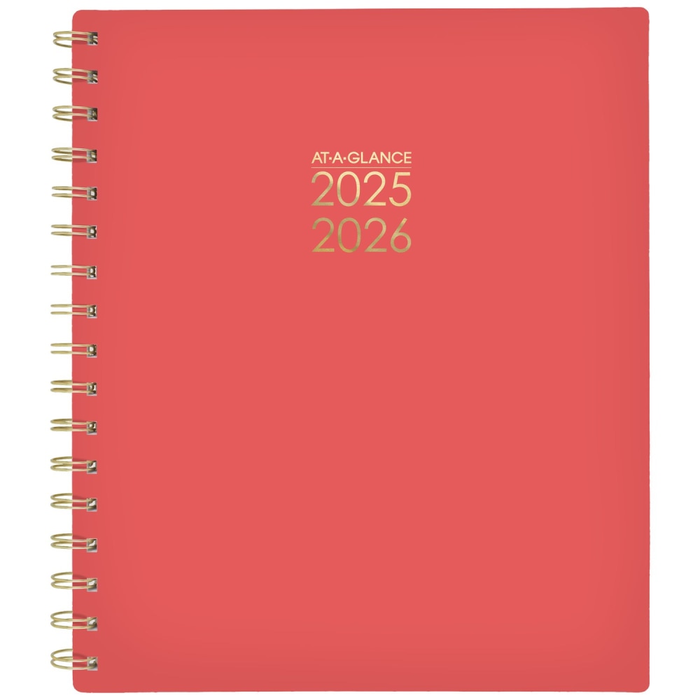 AT-A-GLANCE® Harmony Academic 2025-2026 Weekly Monthly Planner,