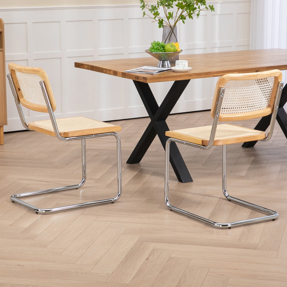 Glamour Home Barnaby Wood and Metal Dining Accent