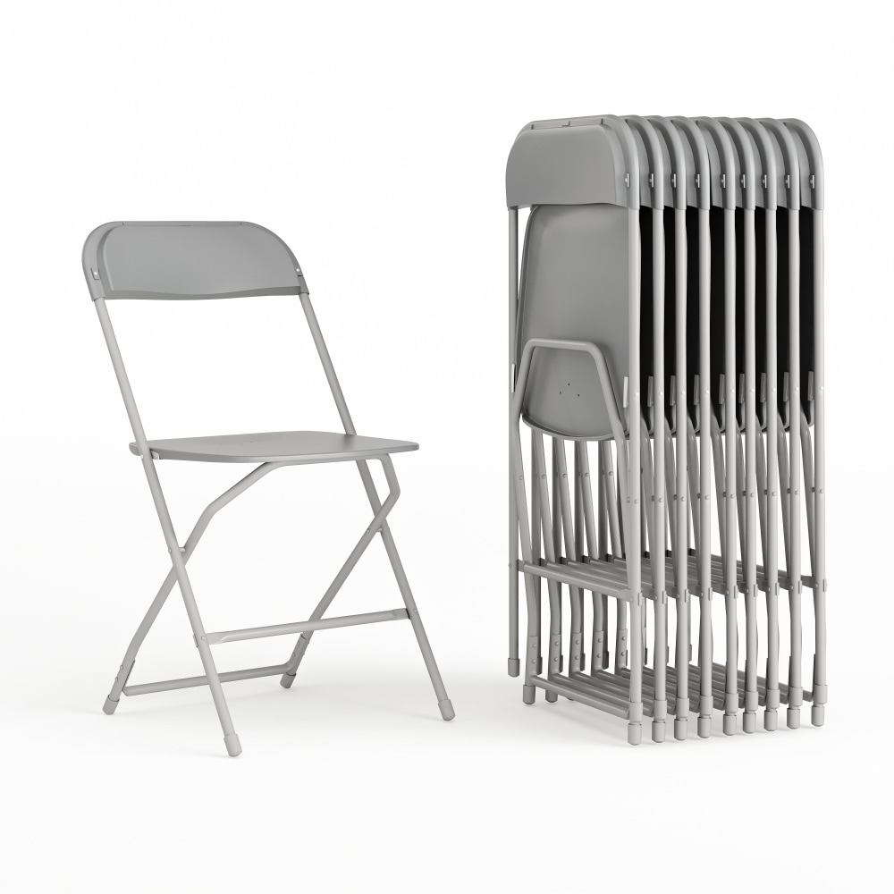 Flash Furniture HERCULES Series Premium Plastic Folding Chairs,