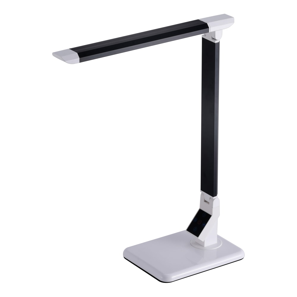 Bostitch® Touch-Panel LED Desk Lamp, 17-3/4"H, Black