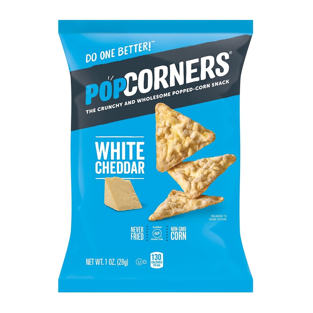 Popcorners White Cheddar, 1 Oz, Case Of 64
