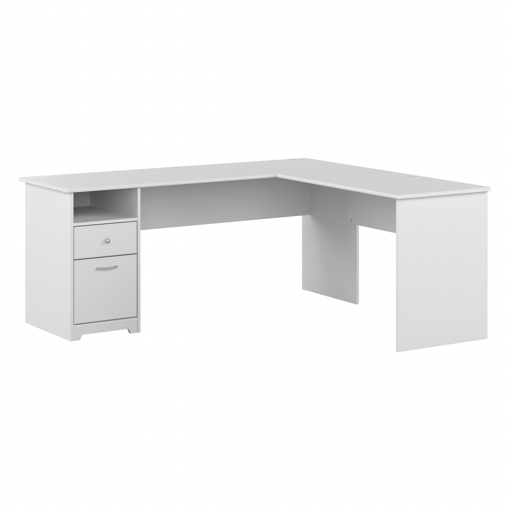 Bush Business Furniture Cabot 72"W L-Shaped Corner Desk