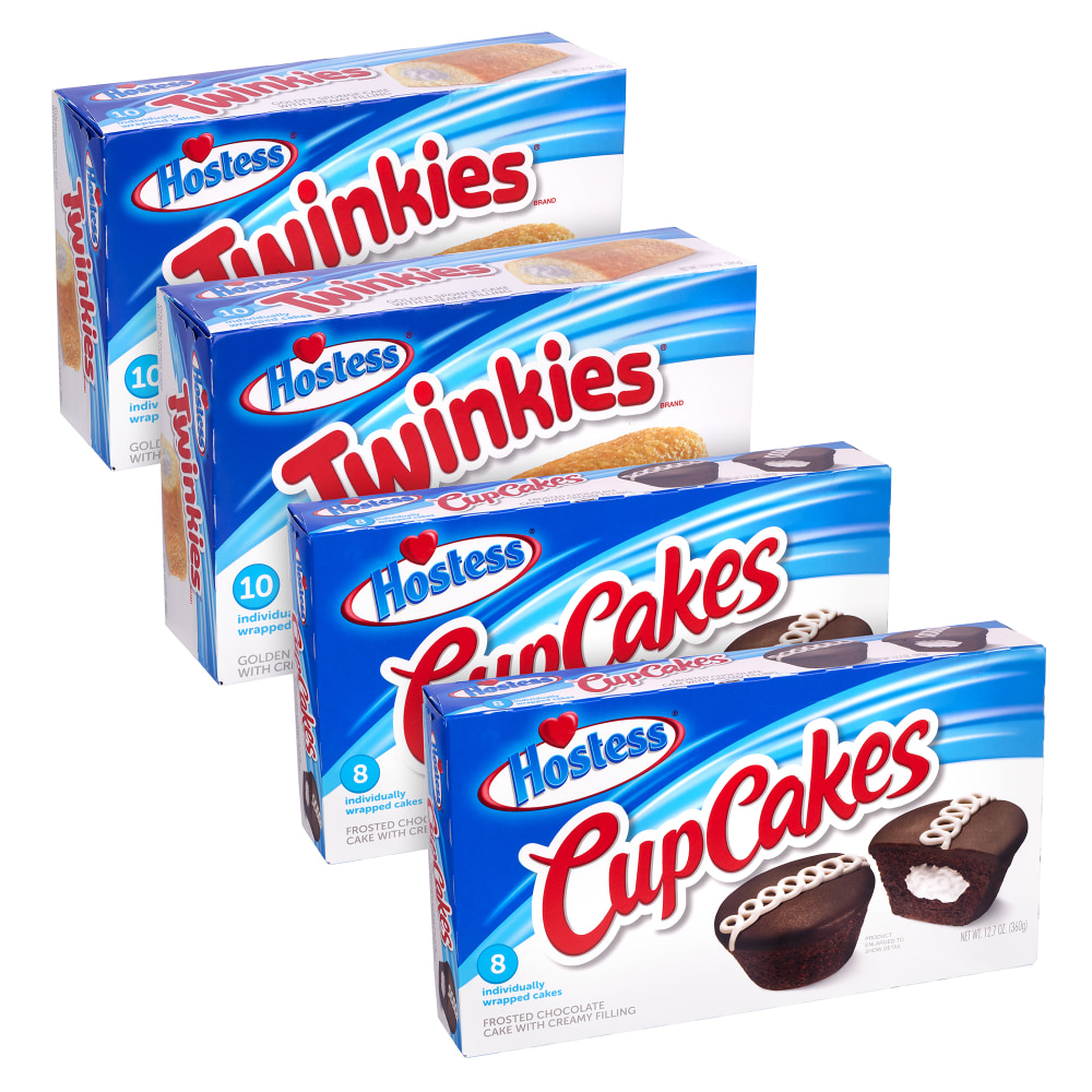 Hostess Twinkie & Cupcake Variety Pack, Set Of