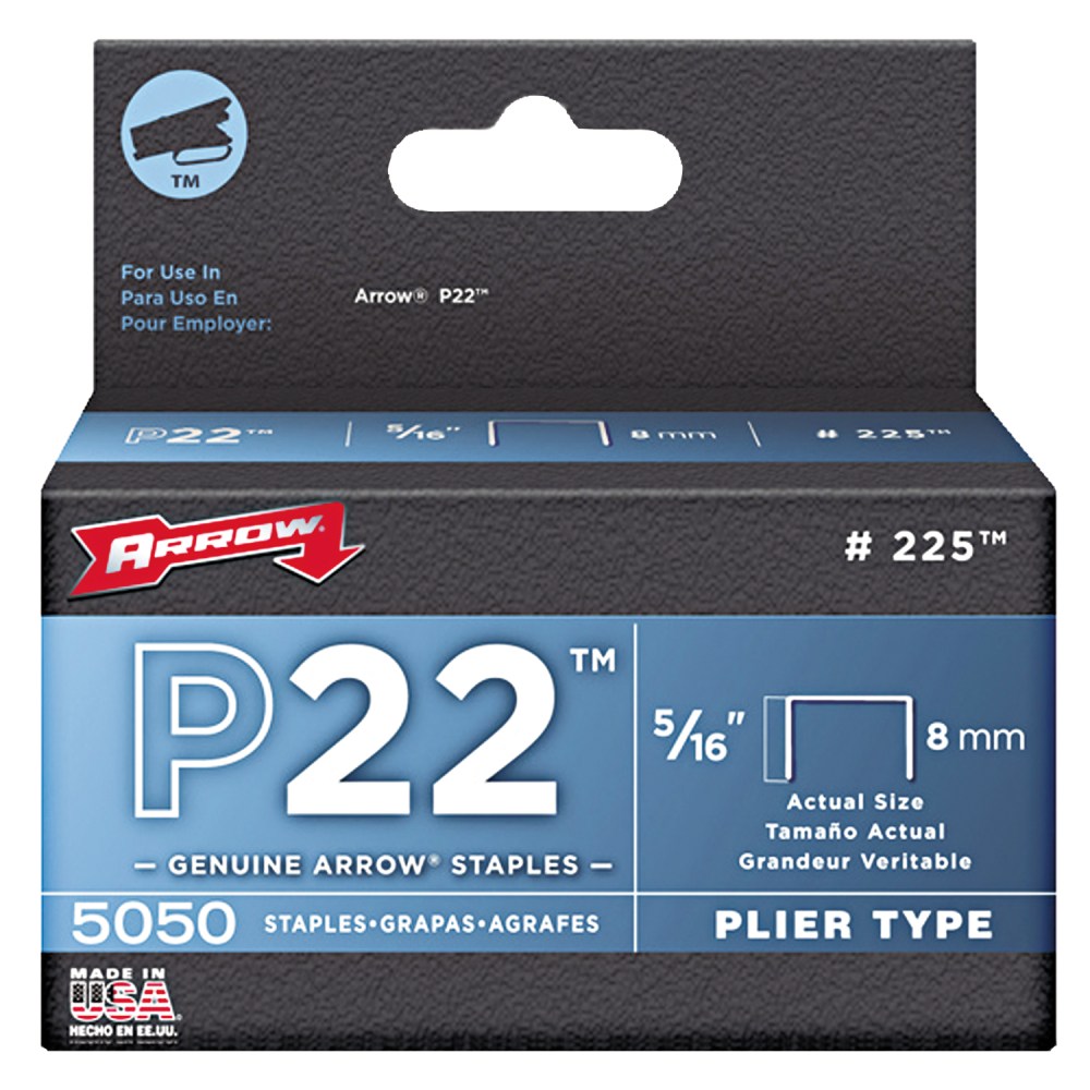 Arrow 22516 P22 STAPLES 5/16"