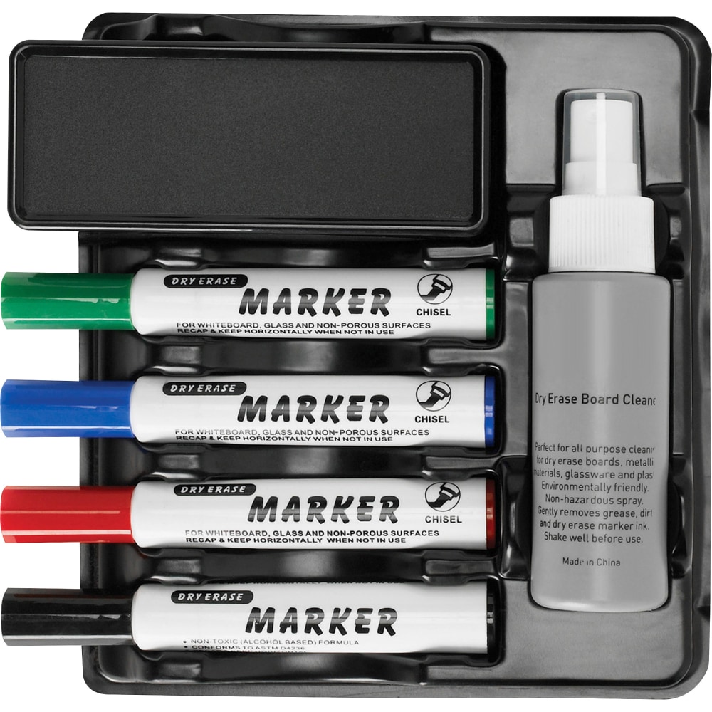 Sparco Marker & Eraser Caddy, Black