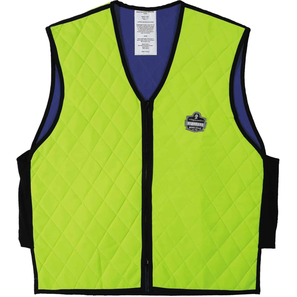 Ergodyne Chill-Its Evaporative Cooling Vest, Medium, Lime