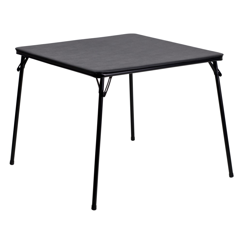 Flash Furniture Folding Card Table, 27-3/4"H x 33-1/2"W