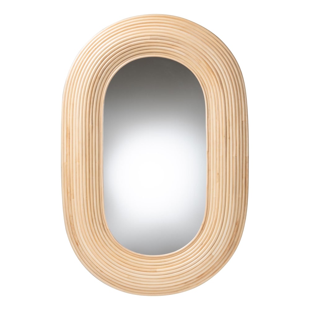 bali & pari Drucilla Oval Accent Wall Mirror,
