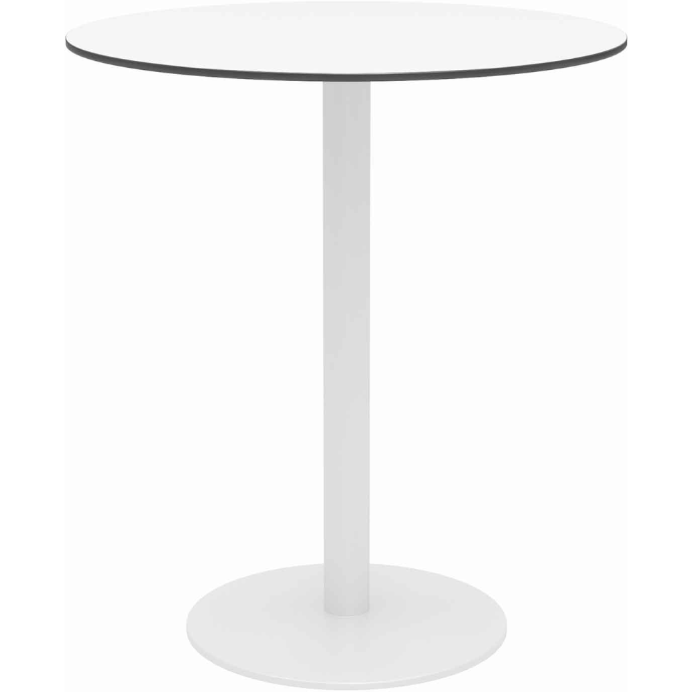 KFI Studios Eveleen Round Outdoor Bistro Patio Table,