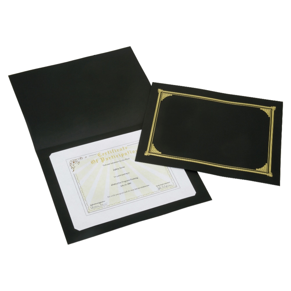 SKILCRAFT® Certificate/Document Cover, 8 1/2" x 11",
