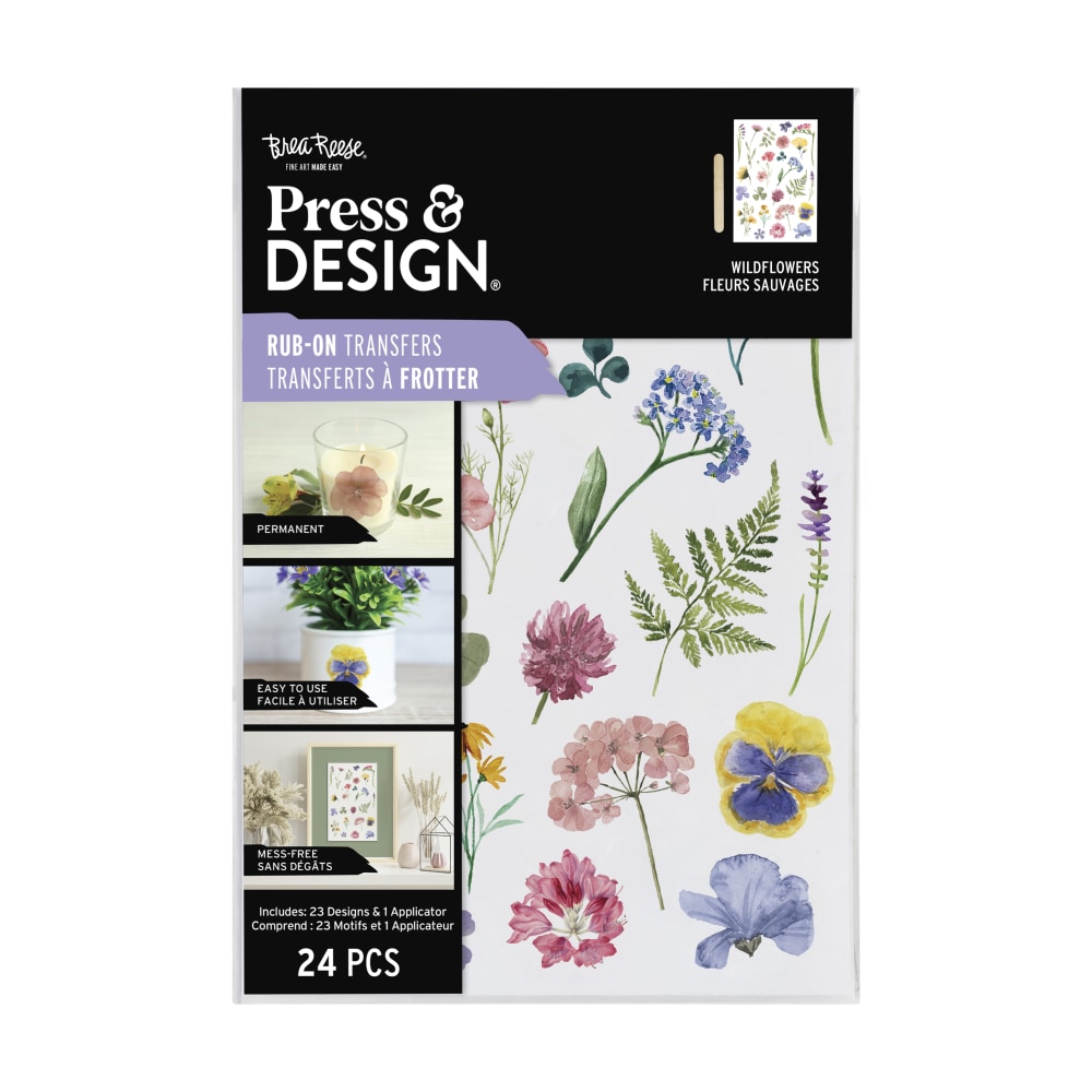 Brea Reese® Press And Design Rub On Transfer