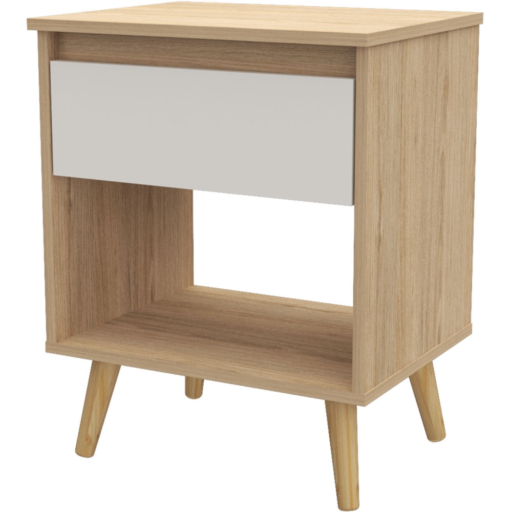 Inval 1 Drawer Nightstand, 23-3/4”H x 18-15/16"W x