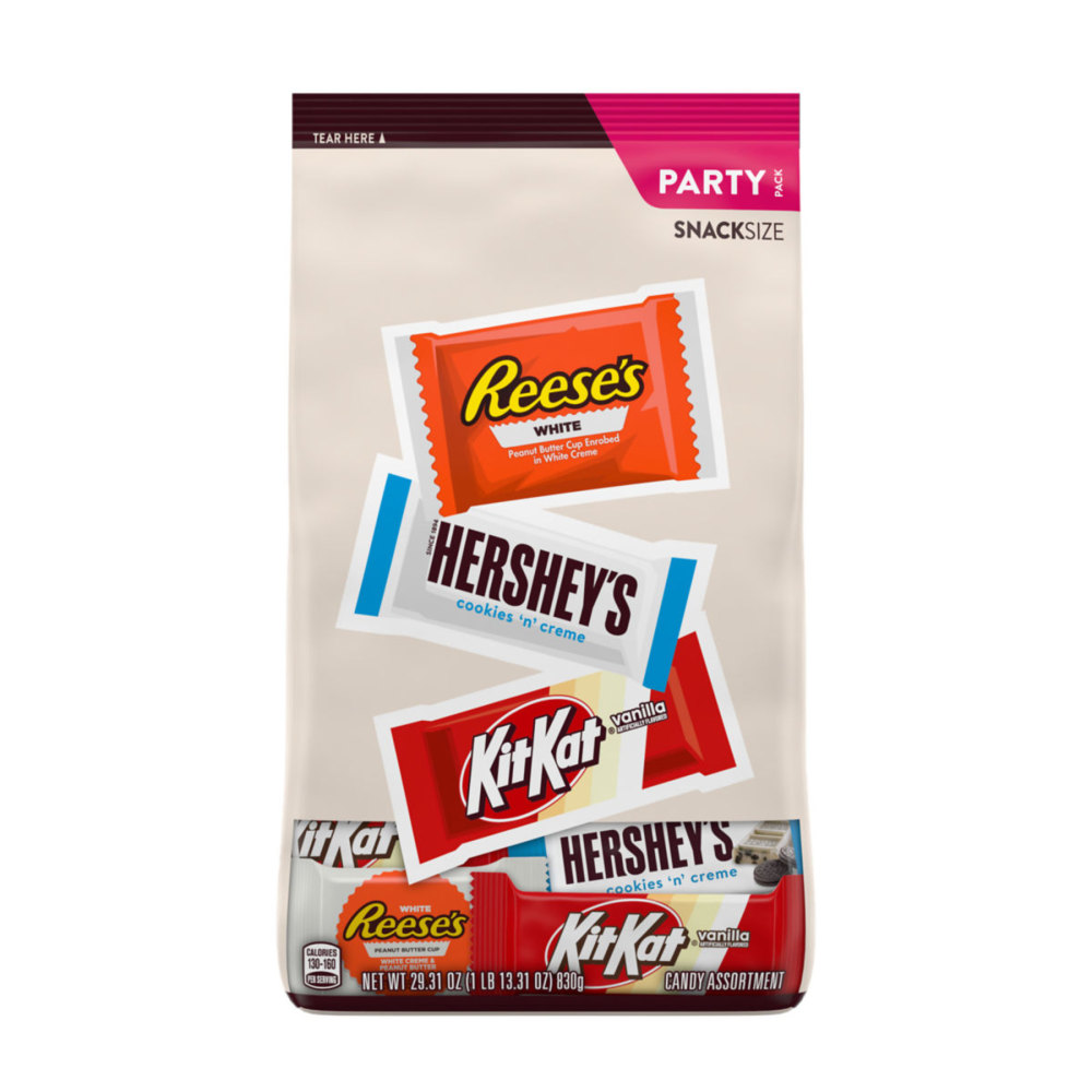 Hershey&#x27;s All Time Greats White Snack Size Assortment,