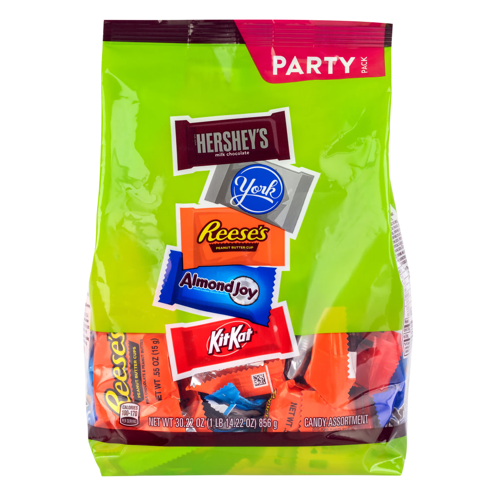 Hershey&#x27;s, Reese&#x27;s, Almond Joy, Kit Kat, York Pattie