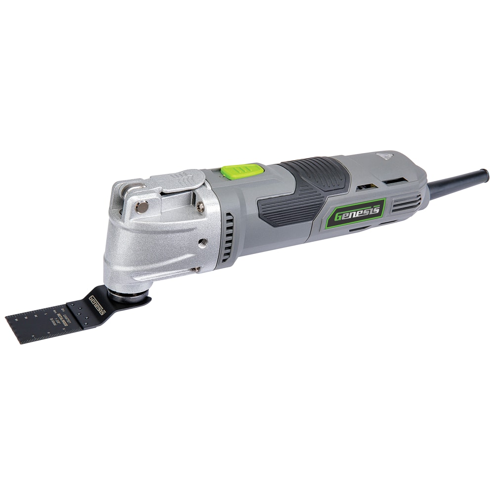 Genesis™ 3.5-Amp Variable-Speed Oscillating Multi-Tool Kit, 12” x