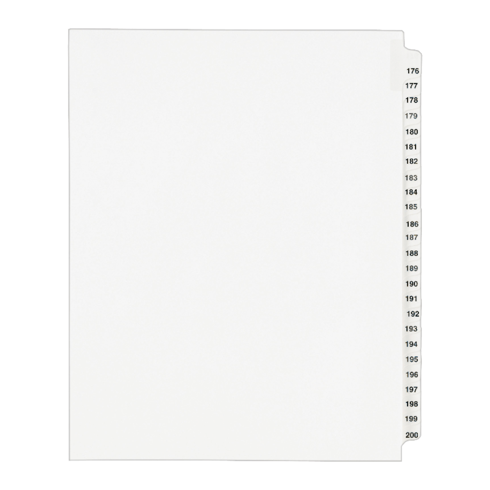 Avery® Standard Collated Legal Dividers, Avery® Style, 8