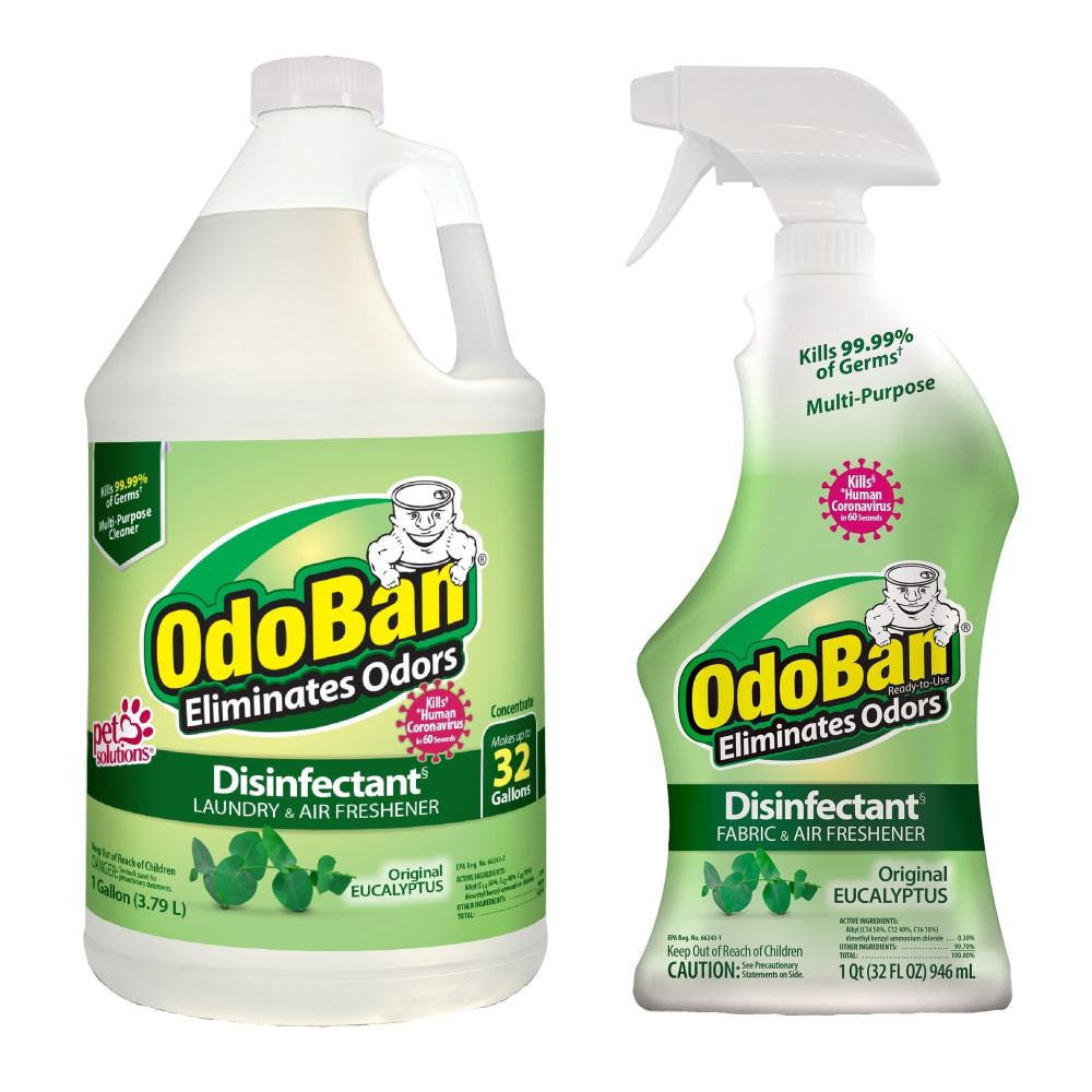 OdoBan Odor Eliminator Disinfectant, 1 Gallon Concentrate and
