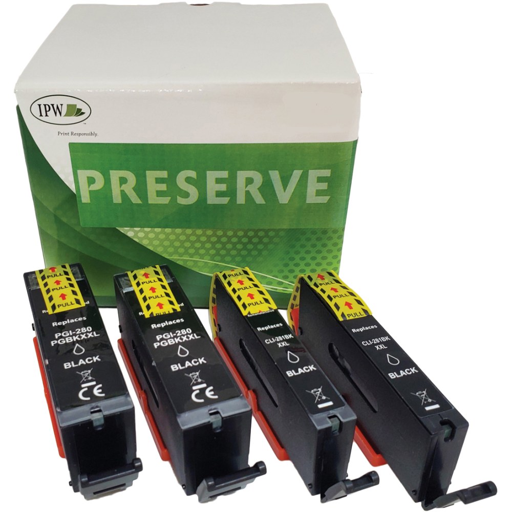 IPW Preserve Remanufactured Black Extra-High-Yield Ink Cartridge