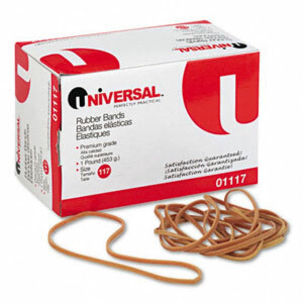 Universal Boxed Rubber Band - Size: #117B -