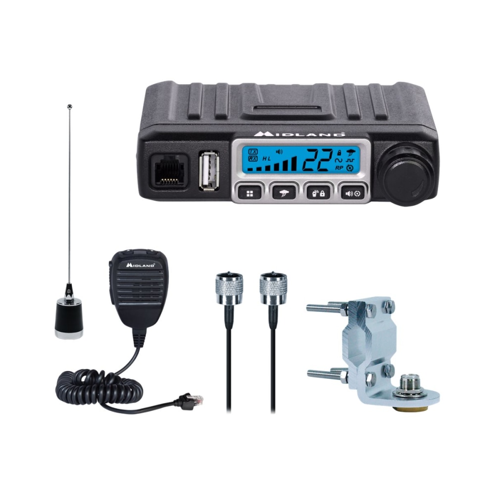 Midland MicroMobile MXT115 - Mobile - two-way radio
