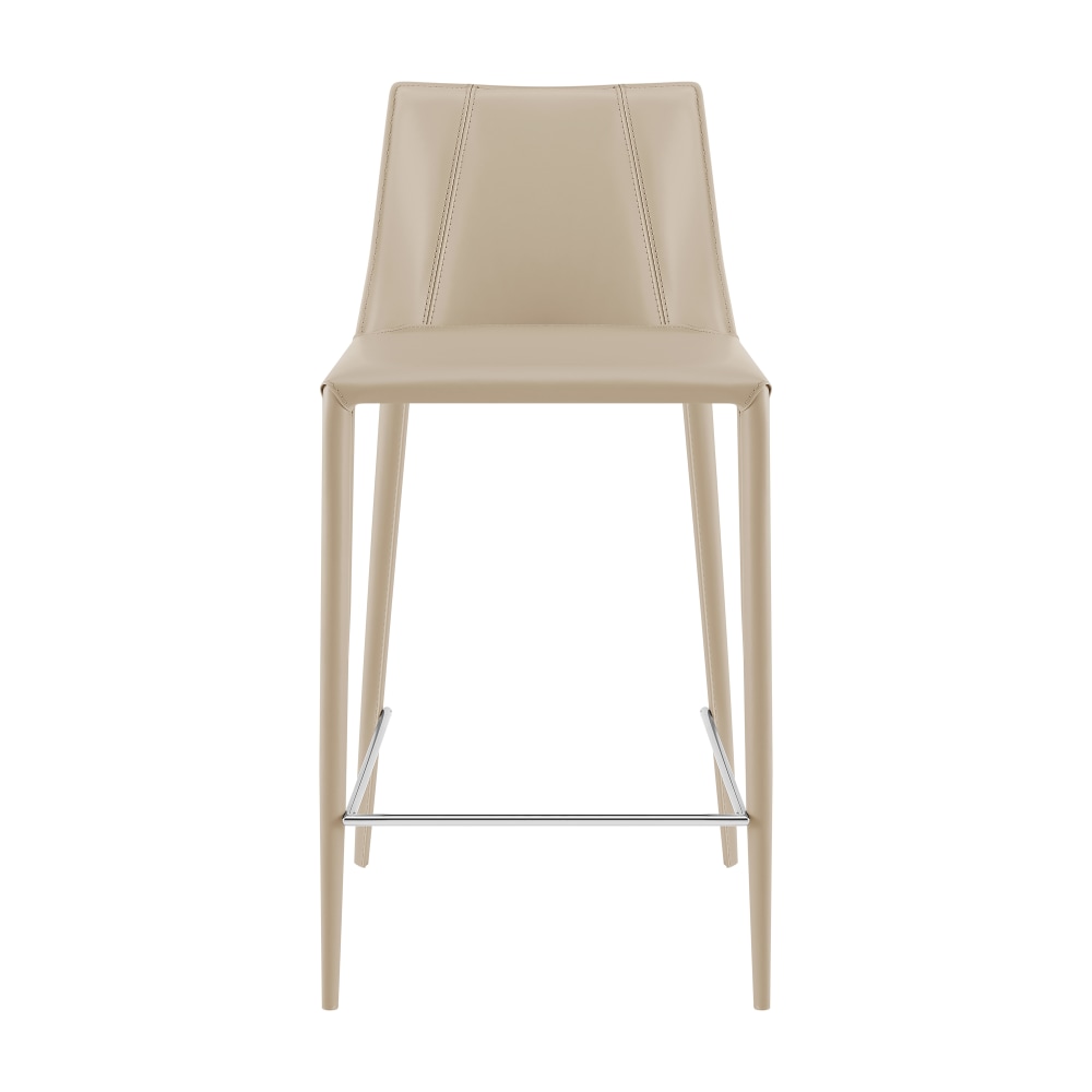 Eurostyle Kalle Faux Leather Counter Height Stool With