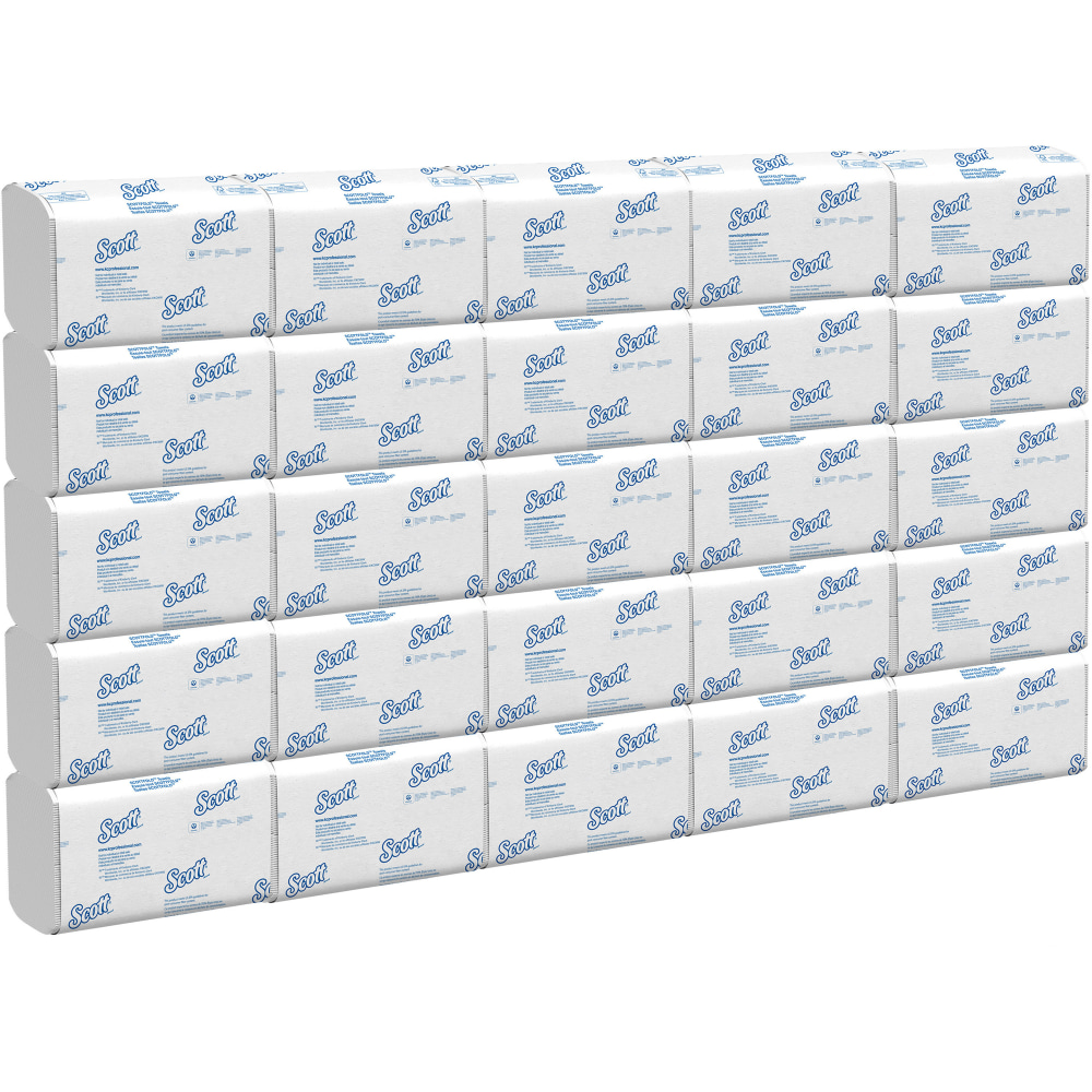 Scott® Scottfold™ Multi-Fold 1-Ply Paper Towels, 175 Sheets