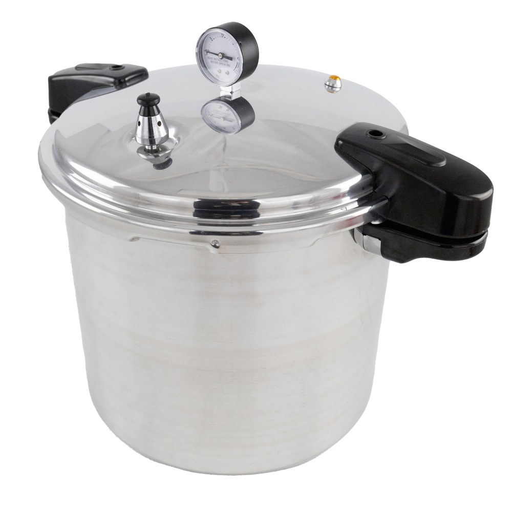 Nesco® 24-Quart Manual Pressure Canner, Silver