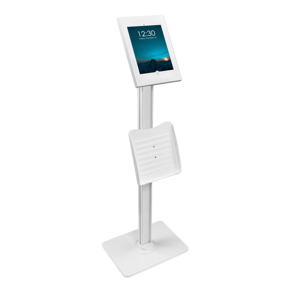 Mount-It! Anti-Theft Tablet Kiosk with Document Holder for