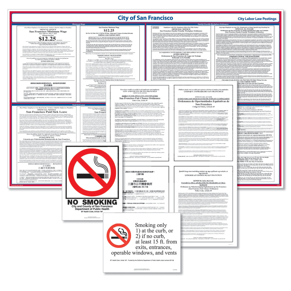 Adhesive Posters