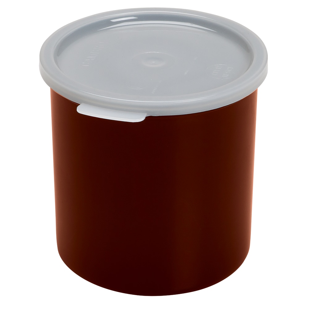 Cambro Deli Crocks, 1.2 Qt, Reddish Brown, Pack