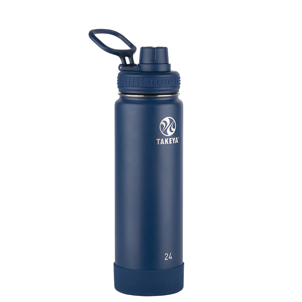 Takeya Actives Spout Reusable Water Bottle, 24 Oz,