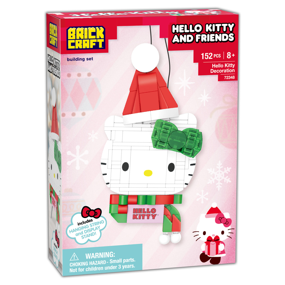Brickcraft Hello Kitty Holiday Decoration Building Set,