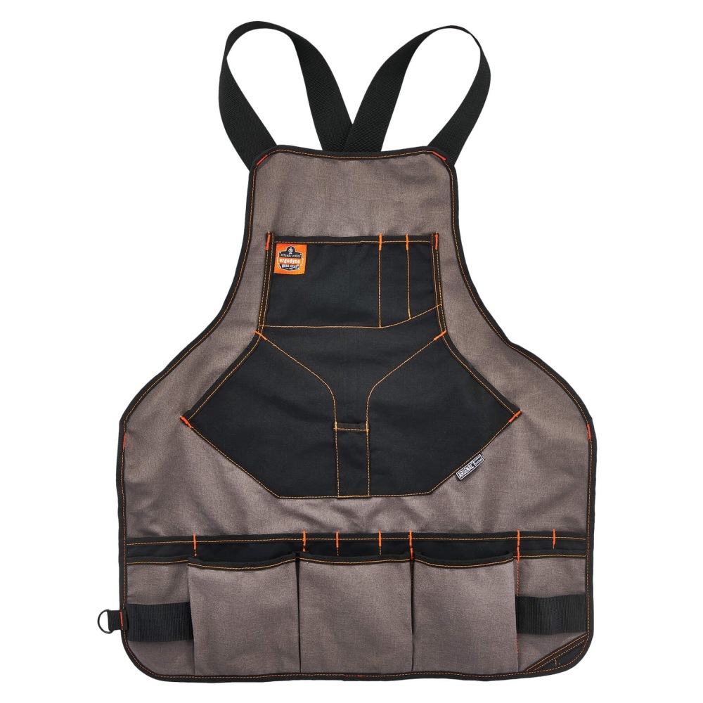 Ergodyne Arsenal 5704 Canvas Tool Apron, Gray