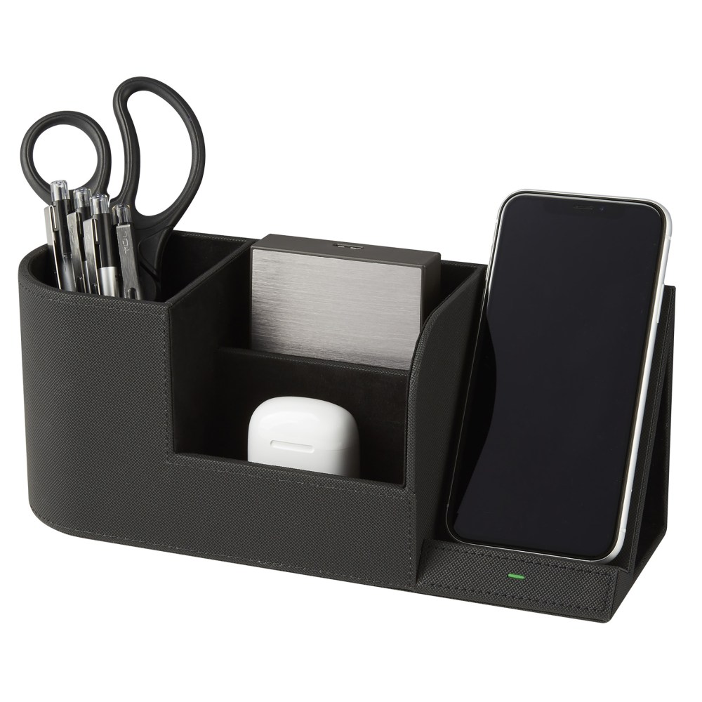Realspace™ Desk Organizer With Wireless Charger With