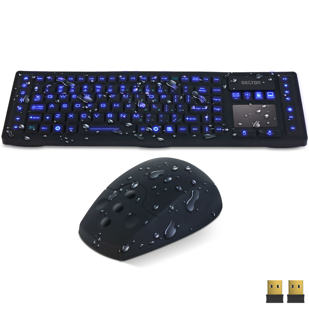 Delton M90/M44 Wireless Keyboard And Optical Mouse Combo,