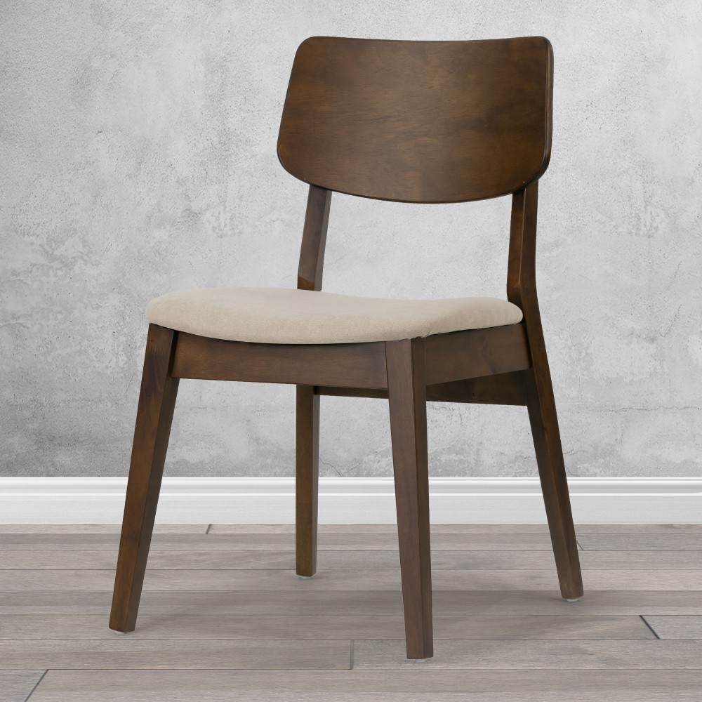 Glamour Home Astin Upholstered Fabric Dining Accent Chairs,