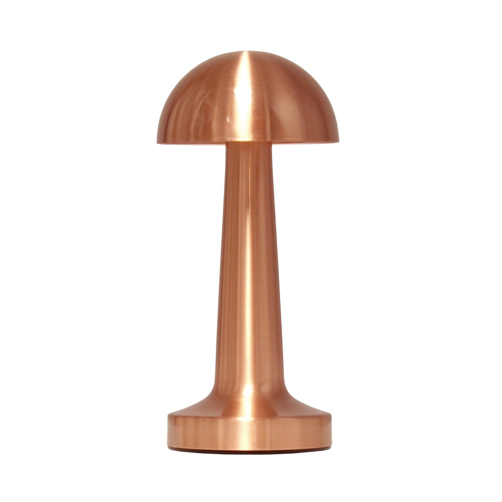 Simple Designs Mushroom Magic Mini Metal Dimming Rechargeable
