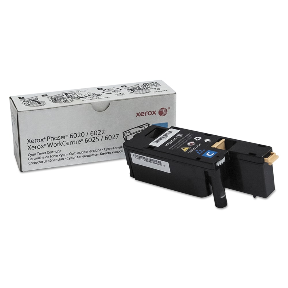 Xerox® WorkCentre 6027 Cyan Toner Cartridge (106R02756)