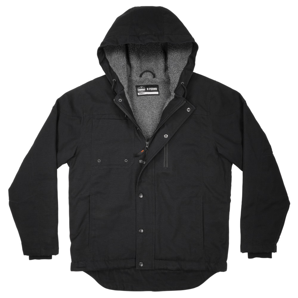 Ergodyne N-Ferno 6468 Heavy-Duty Duck Canvas Work Jacket,
