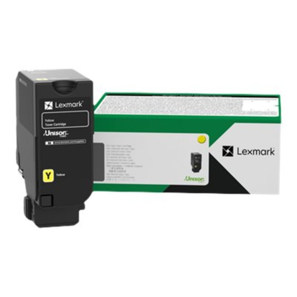 Lexmark Unison Original Laser Toner Cartridge - Yellow