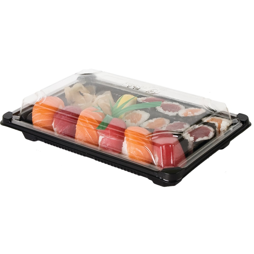 Eco-Products Large PLA Sushi Containers, Pack Of 600