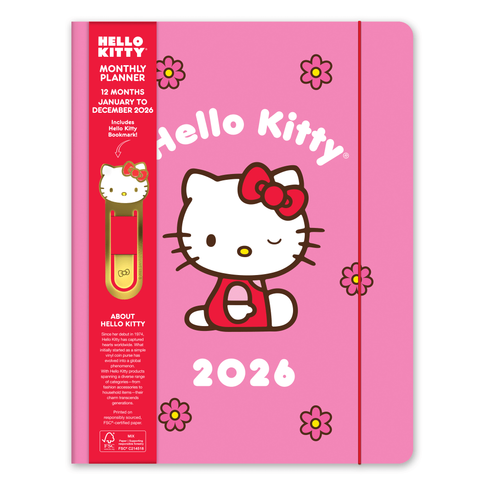 2026 Orange Circle Studio Just Right Monthly Planner,