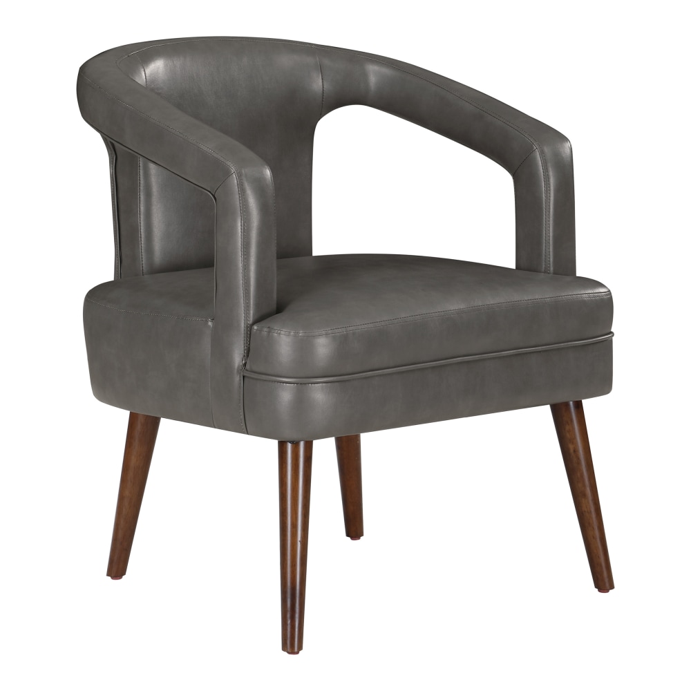 Office Star™ Mason Faux Leather Accent Guest Chair,