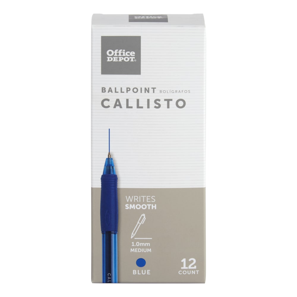 Office Depot® Brand Callisto Soft-Grip Retractable Ballpoint