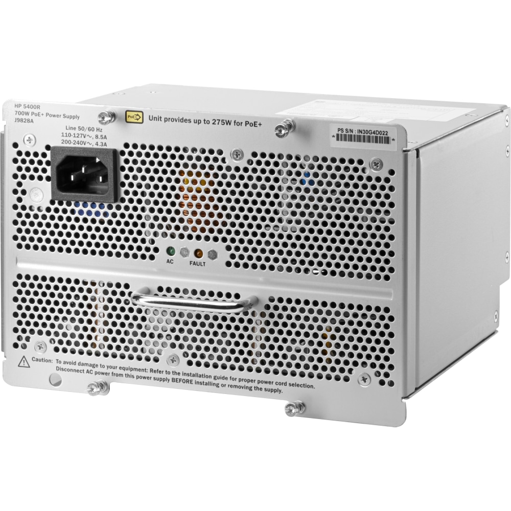 HPE 5400R 700W PoE+ zl2 Power Supply -